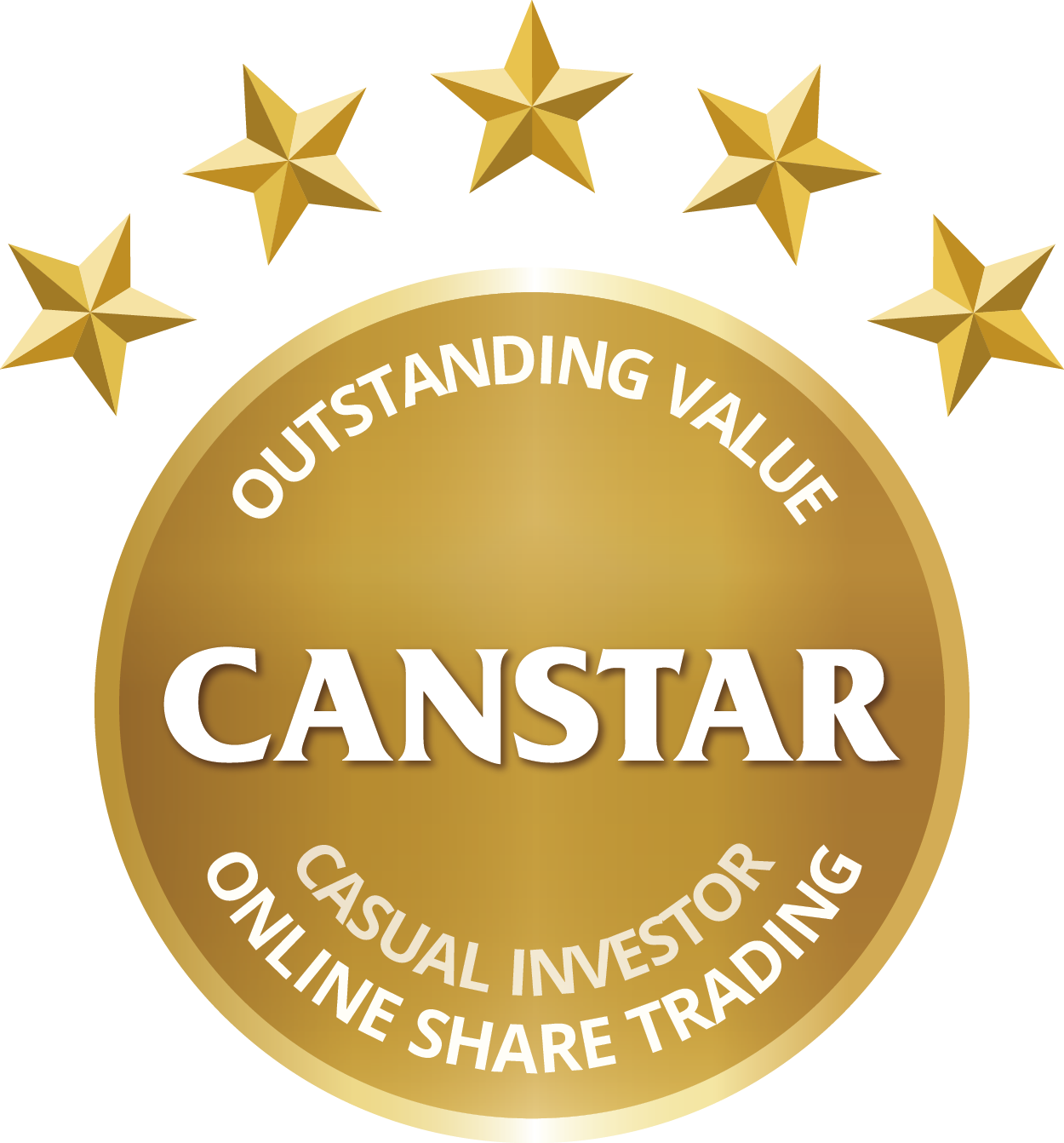 Canstar Outstanding Value for Casual Investors