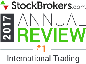 Reseña Interactive Brokers: mejor para negociación internacional en el premio Stockbrokers.com de 2017